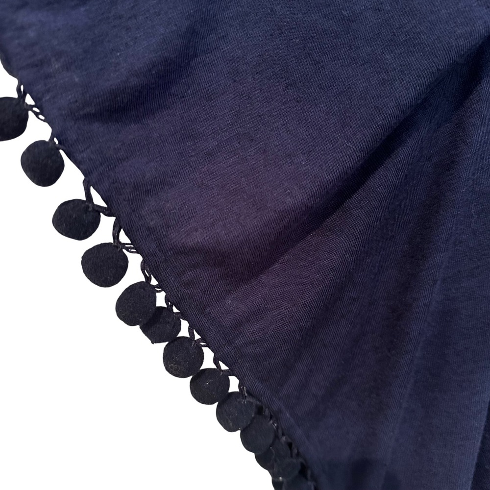 Tommy Bahama Deep Blue Pom-Pom Swim Coverup - Picture 5 of 10